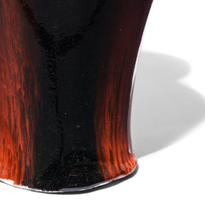 Yaobian Dark Red Flambe Porcelain Fengweizun Vase