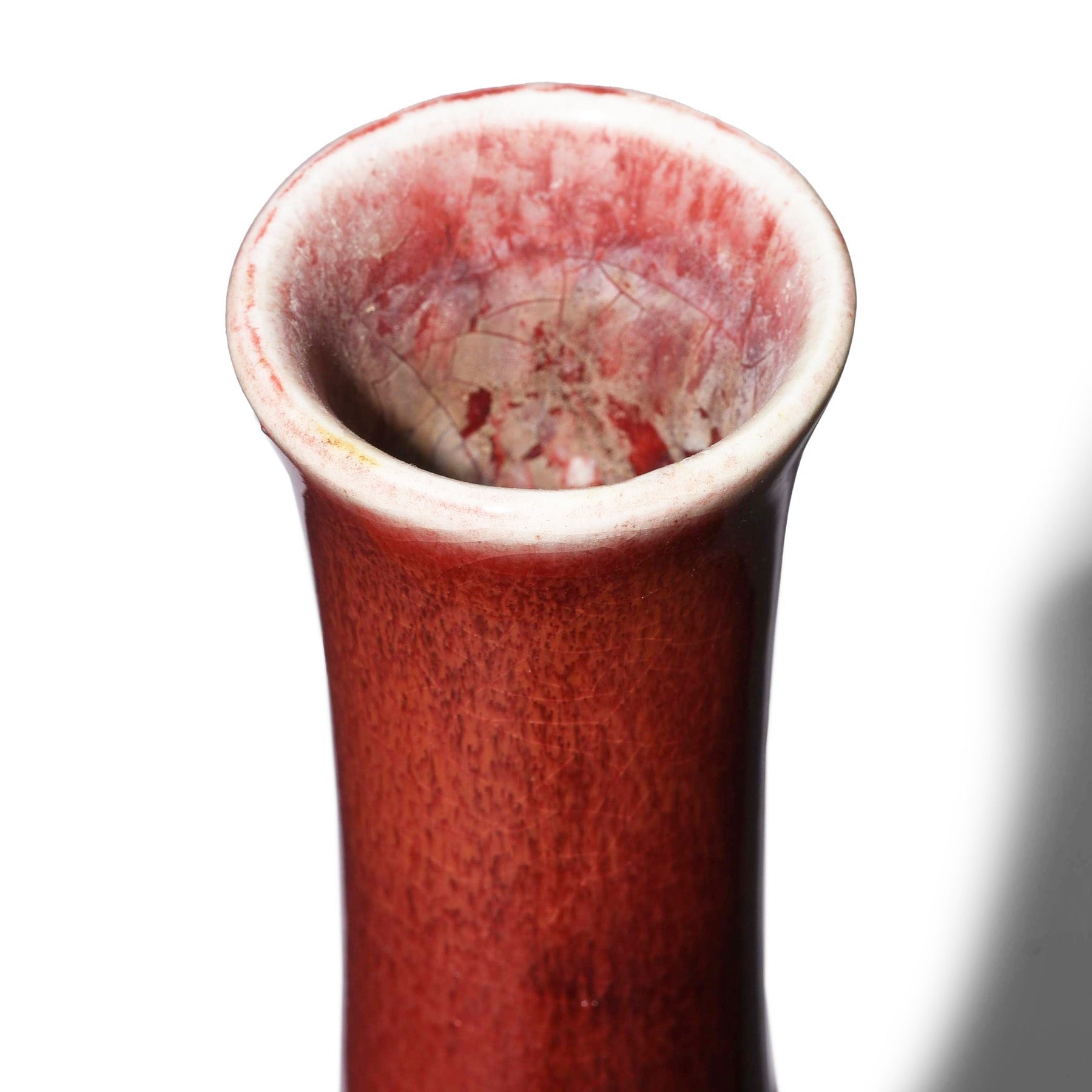 Sang De Boeuf Porcelain Tianqiuping Vase