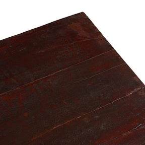 Red Painted Opera Chest From Shanxi - Ca 1900