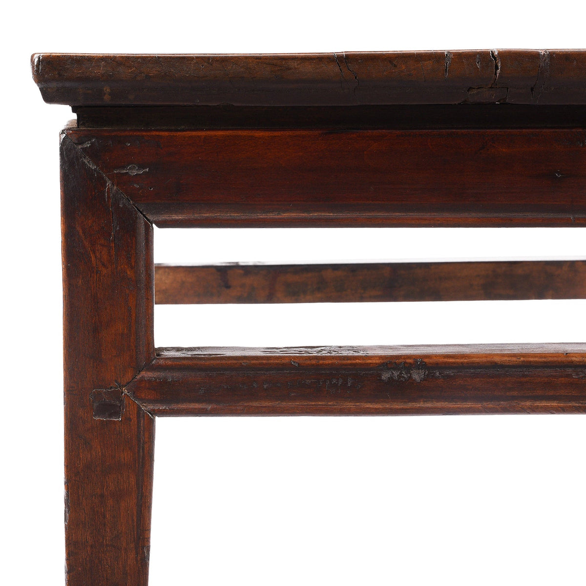 Walnut Side Table From Shanxi - 19th Century