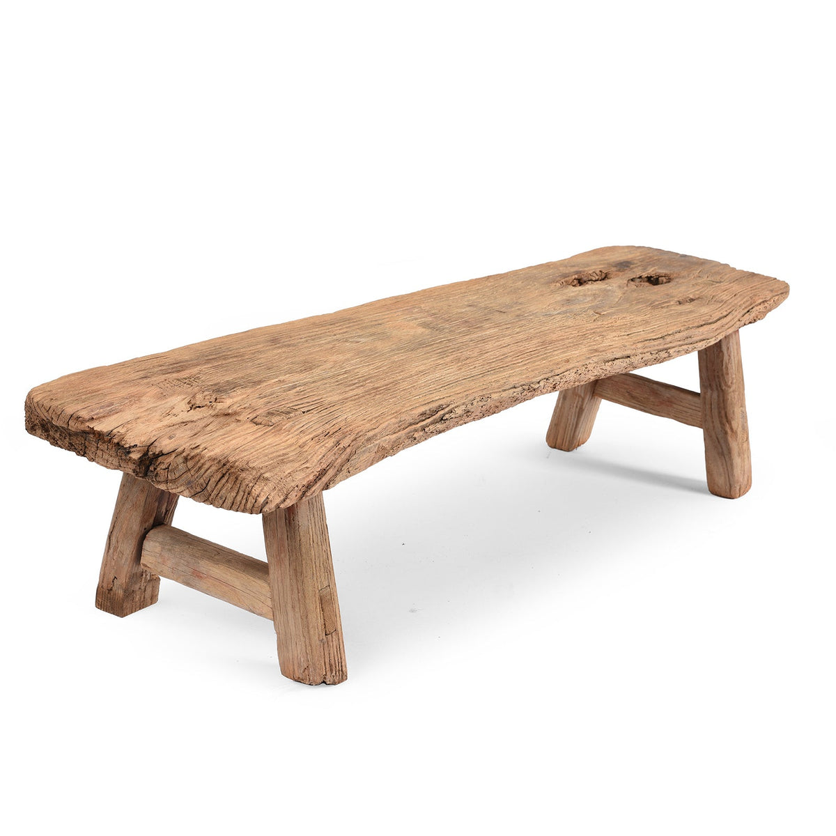 Bleached Chinese Farmers Seat - 19th Century