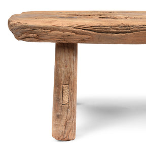 Bleached Chinese Farmers Seat - 19th Century