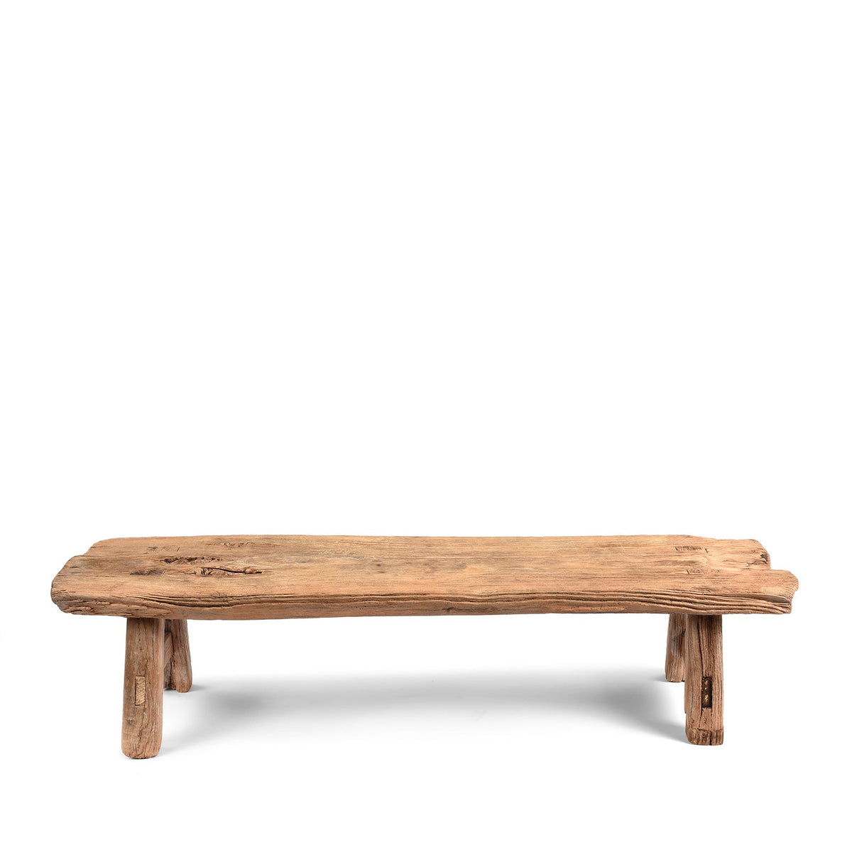 Bleached Chinese Farmers Seat - 19th Century