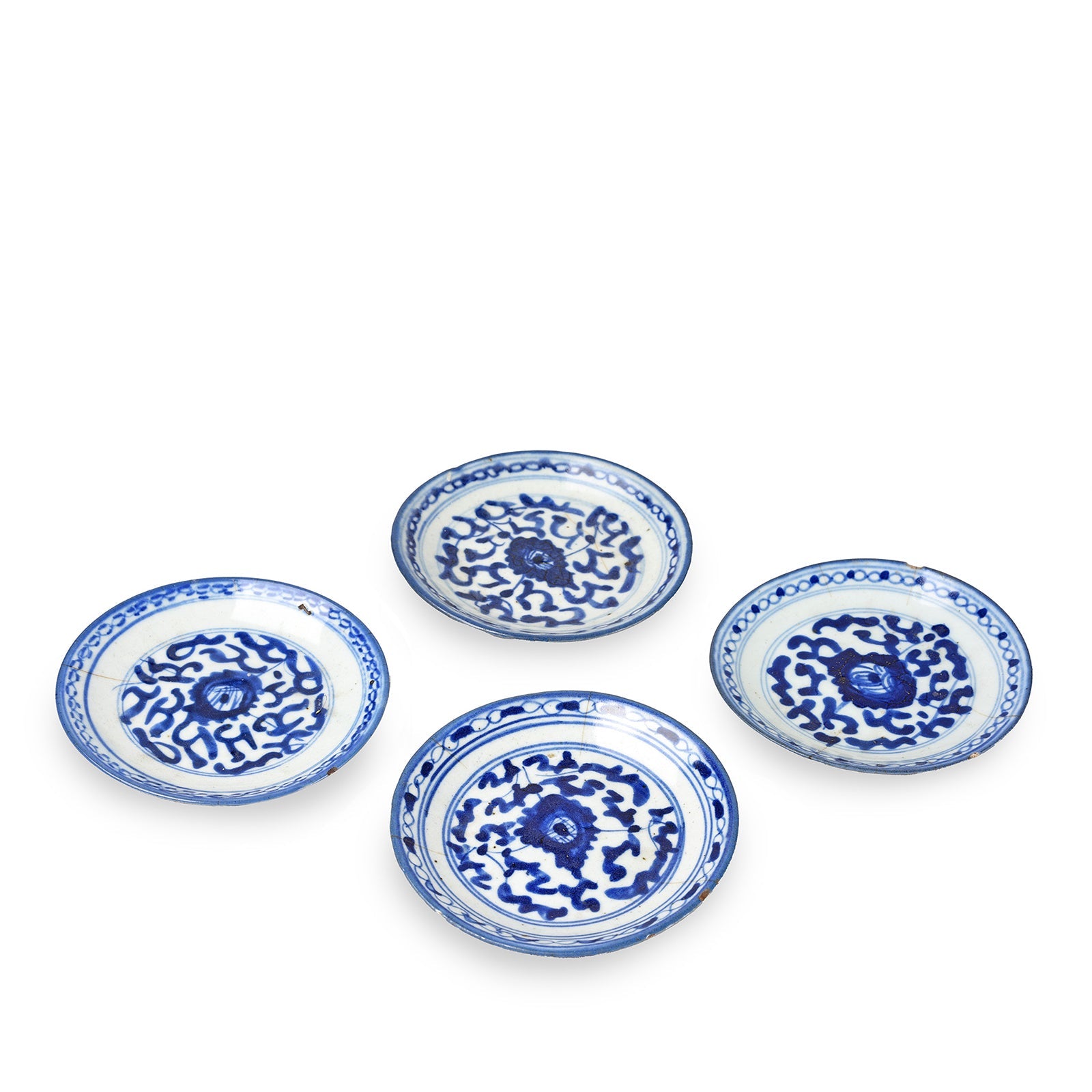 Blue & White Porcelain Plate - Republic Era