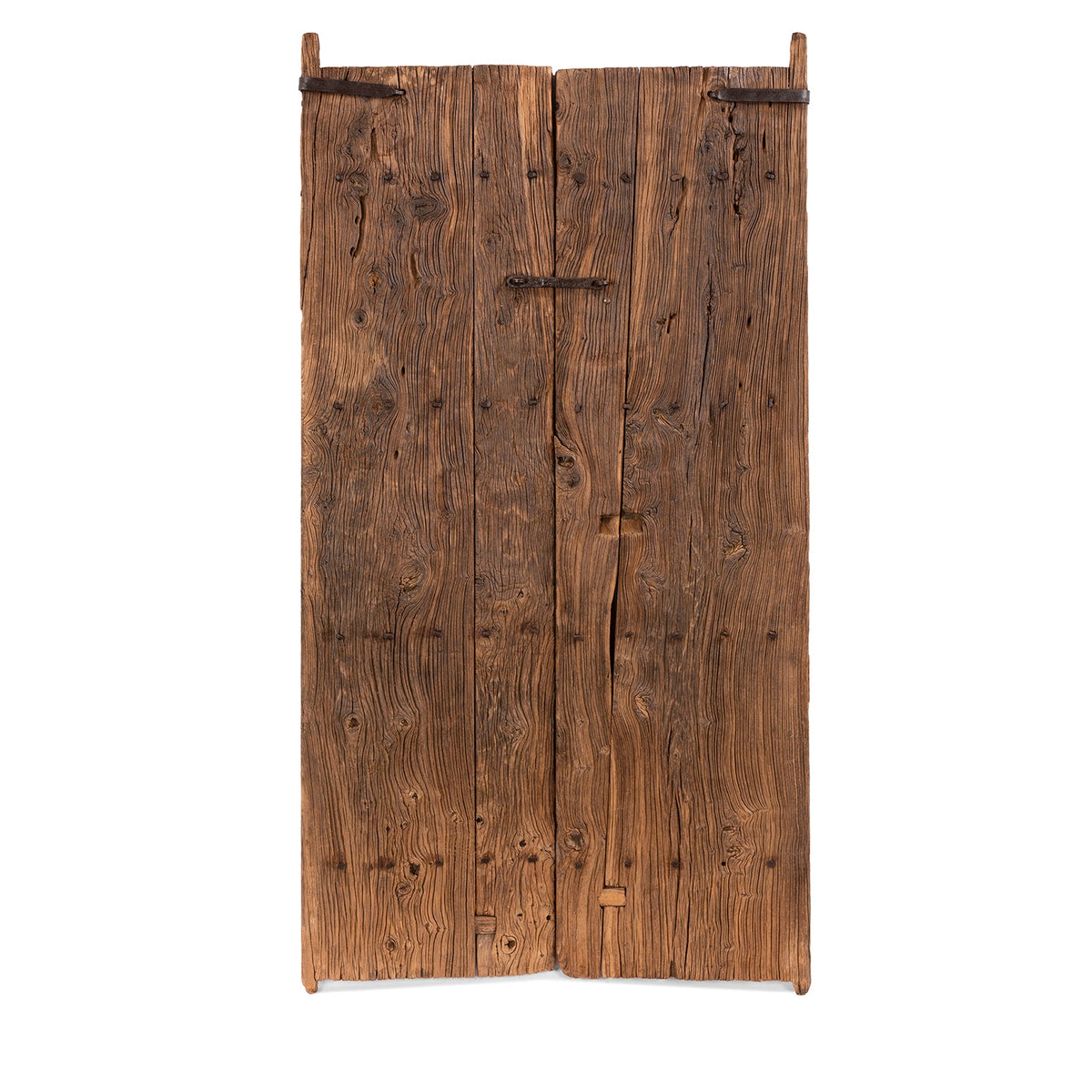 Bleached Pair of Chinese Doors - 18th Century