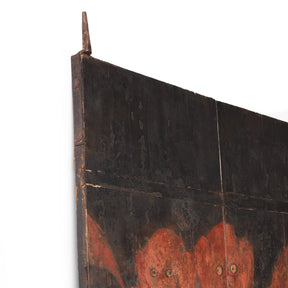 Painted Chinese Bank Doors From Shanxi - 19th Century