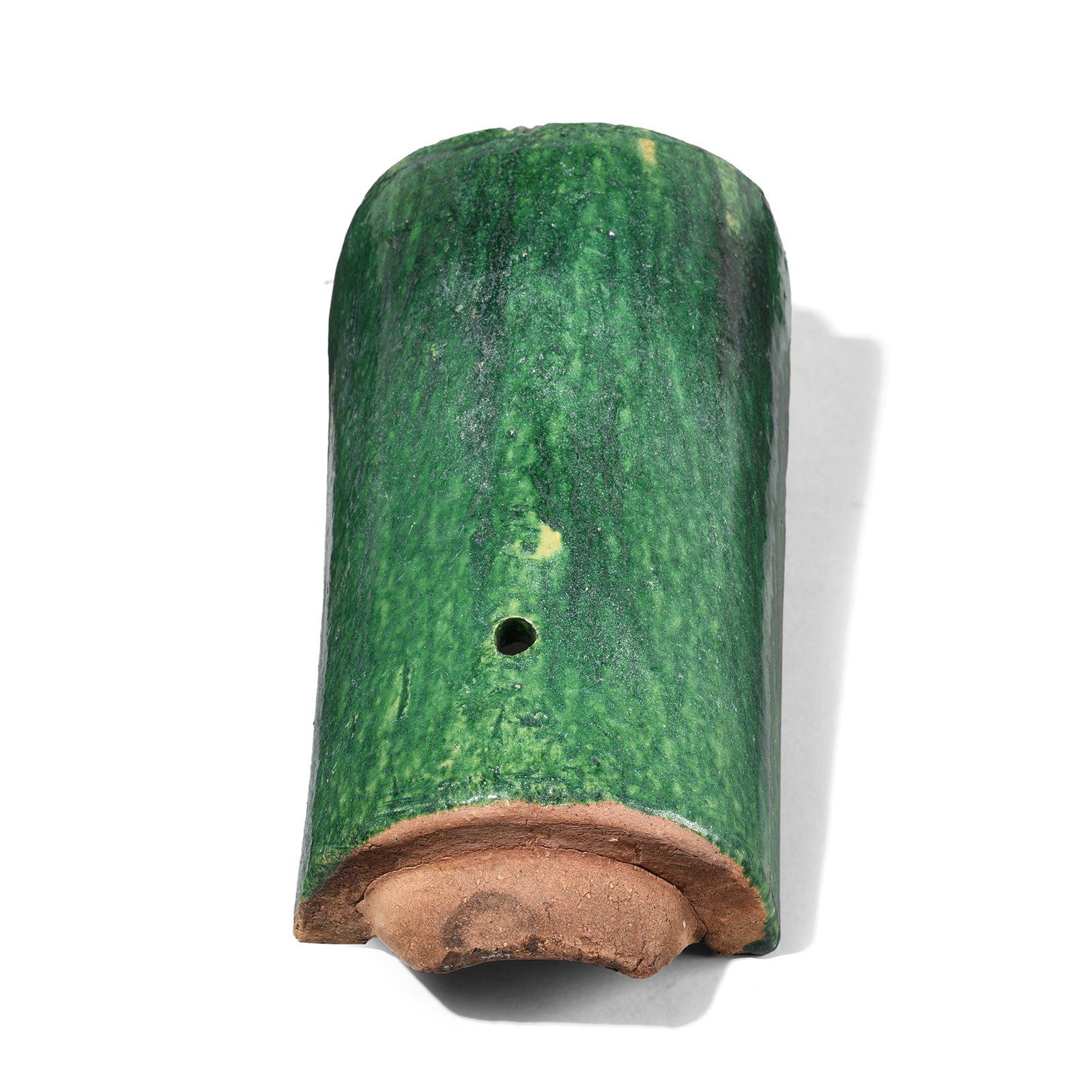 Chinese Green Glazed Roof Tile.
