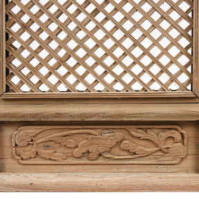 Lattice Window Screen From Shanxi - 19th Century