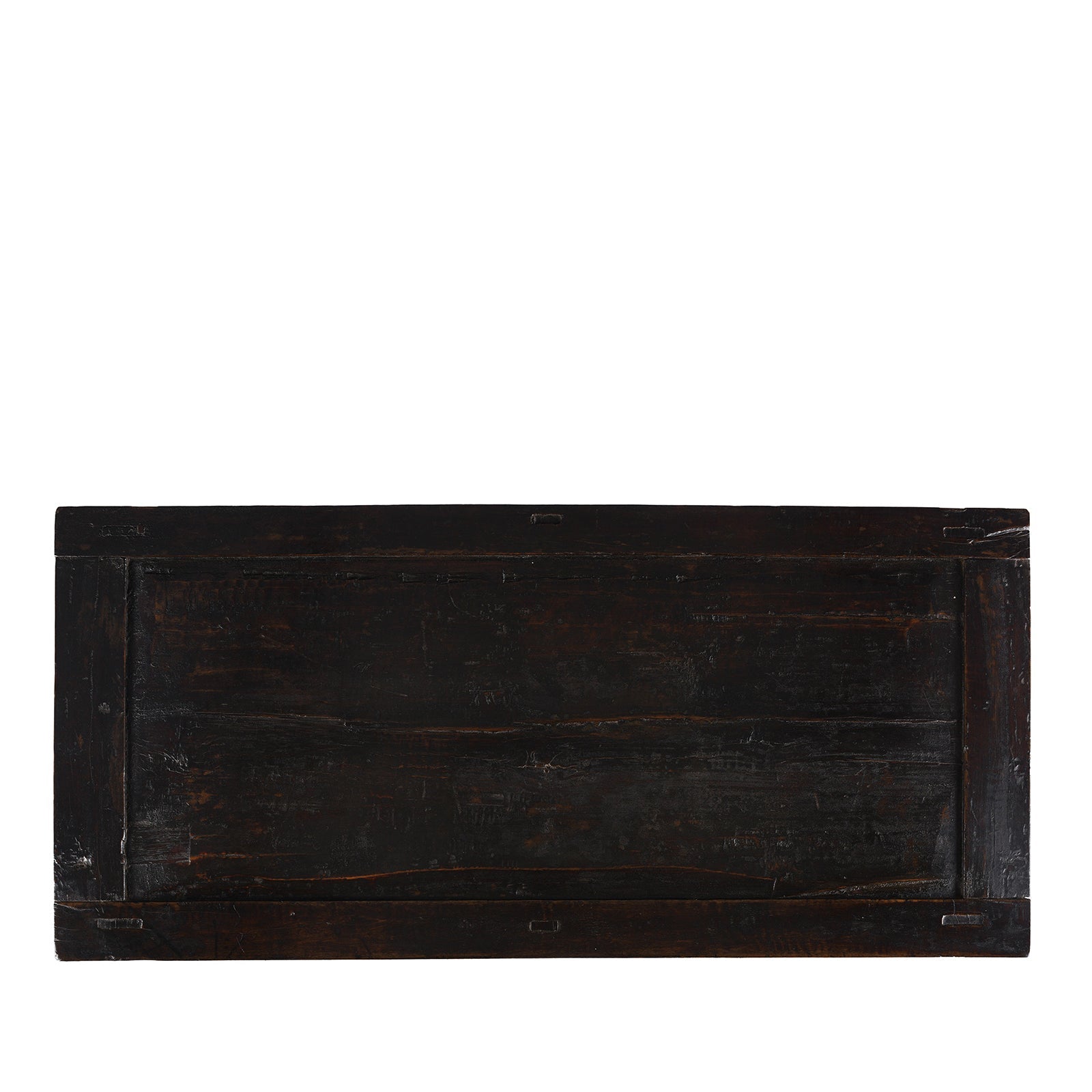Gilt Black Lacquer Side Cabinet From Shanxi - 19th Century