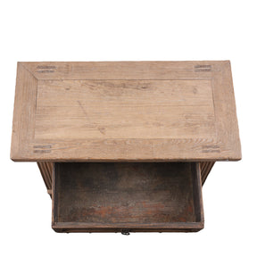 Bleached Side Cabinet From Shanxi - 19th Century