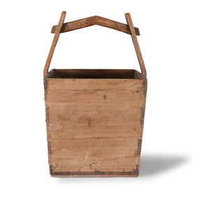 Vintage Elm Farmers Vegetable Basket - Ca 1920's
