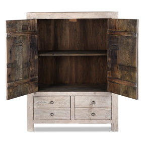 Cabinet Made From Old Reclaimed Elm