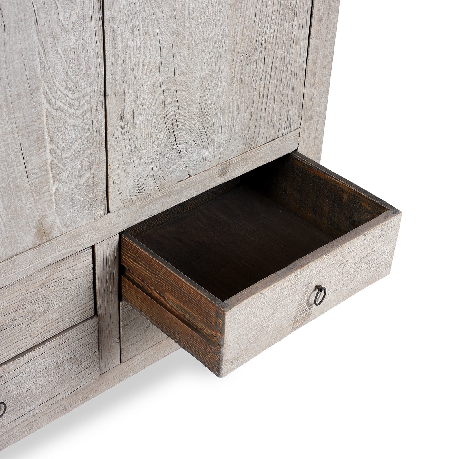 Cabinet Made From Old Reclaimed Elm