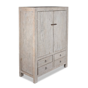 Cabinet Made From Old Reclaimed Elm