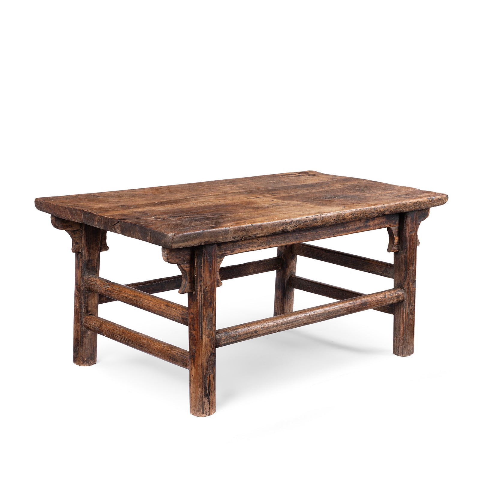 Walnut Farmhouse Coffee Table – Circa 1910