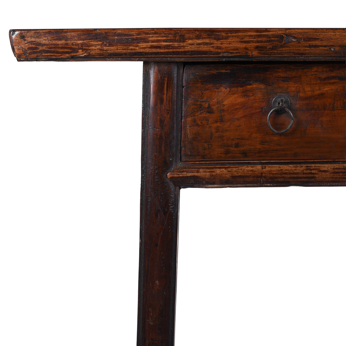 3 Drawer Console Table From Shanxi - 19th Century
