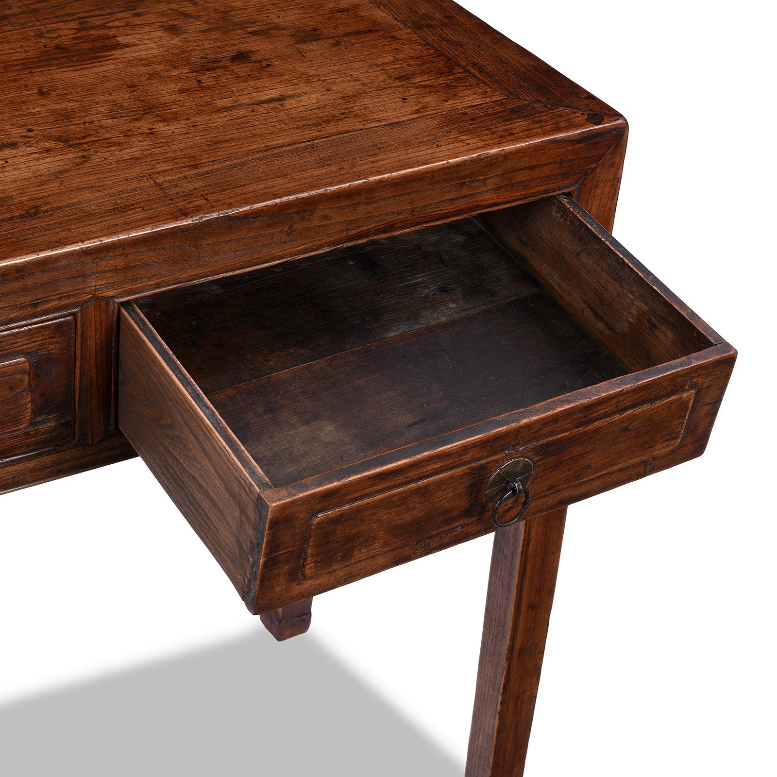 Yumu Elm Console Table From Shanxi - 19th Century