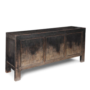 Elm Sideboard Made From An Old Shanxi Grain Store - 19th Century