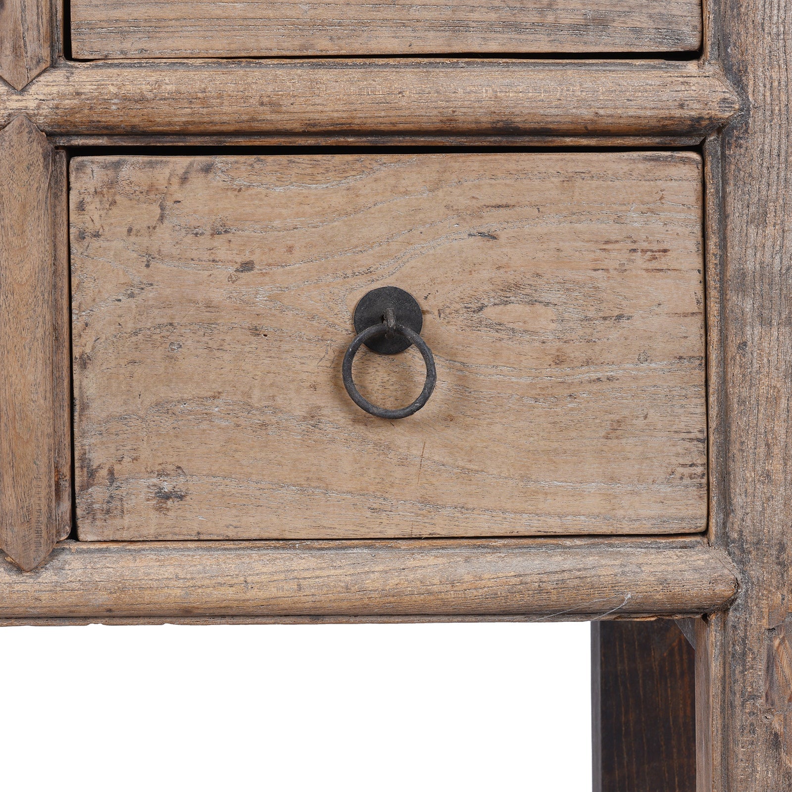 4 Drawer Console Table From Shanxi - 19th Century