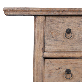 4 Drawer Console Table From Shanxi - 19th Century