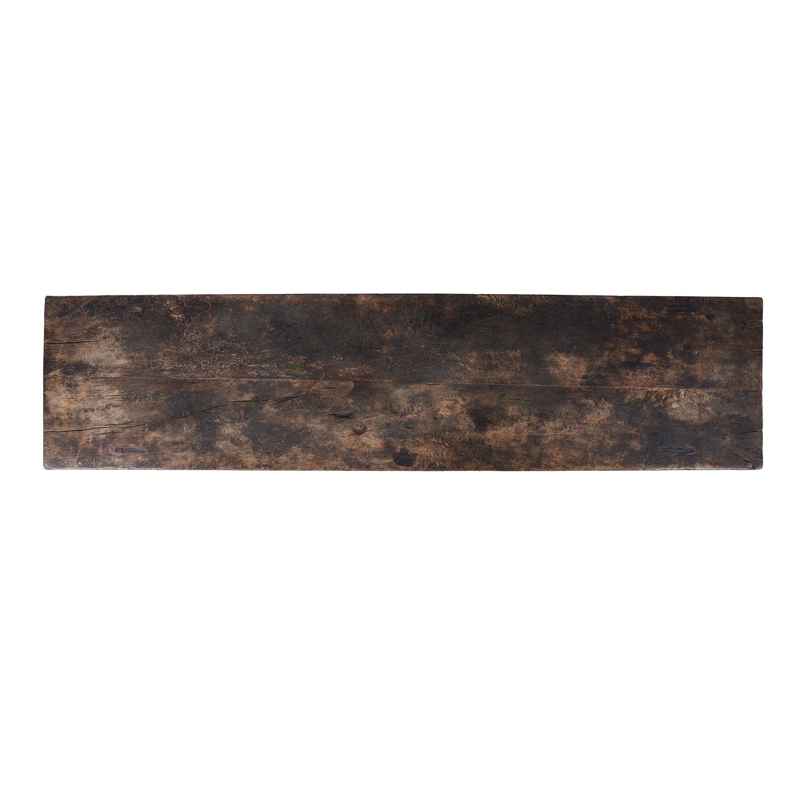 Rustic 7 Drawer Console Table from Shanxi - 19th Century