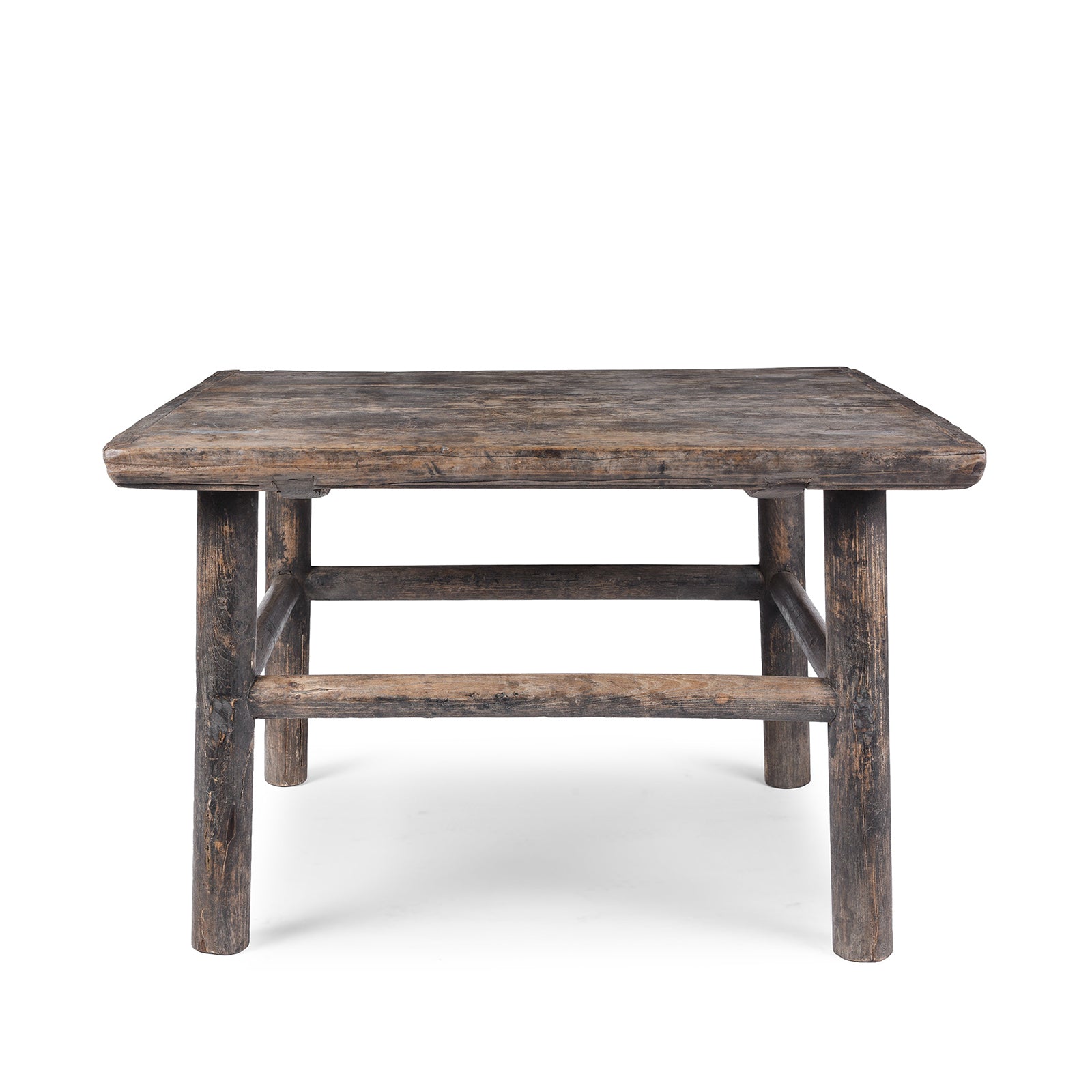 Walnut Square Coffee Table From Henan - Ca 1910