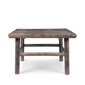 Walnut Square Coffee Table From Henan - Ca 1910