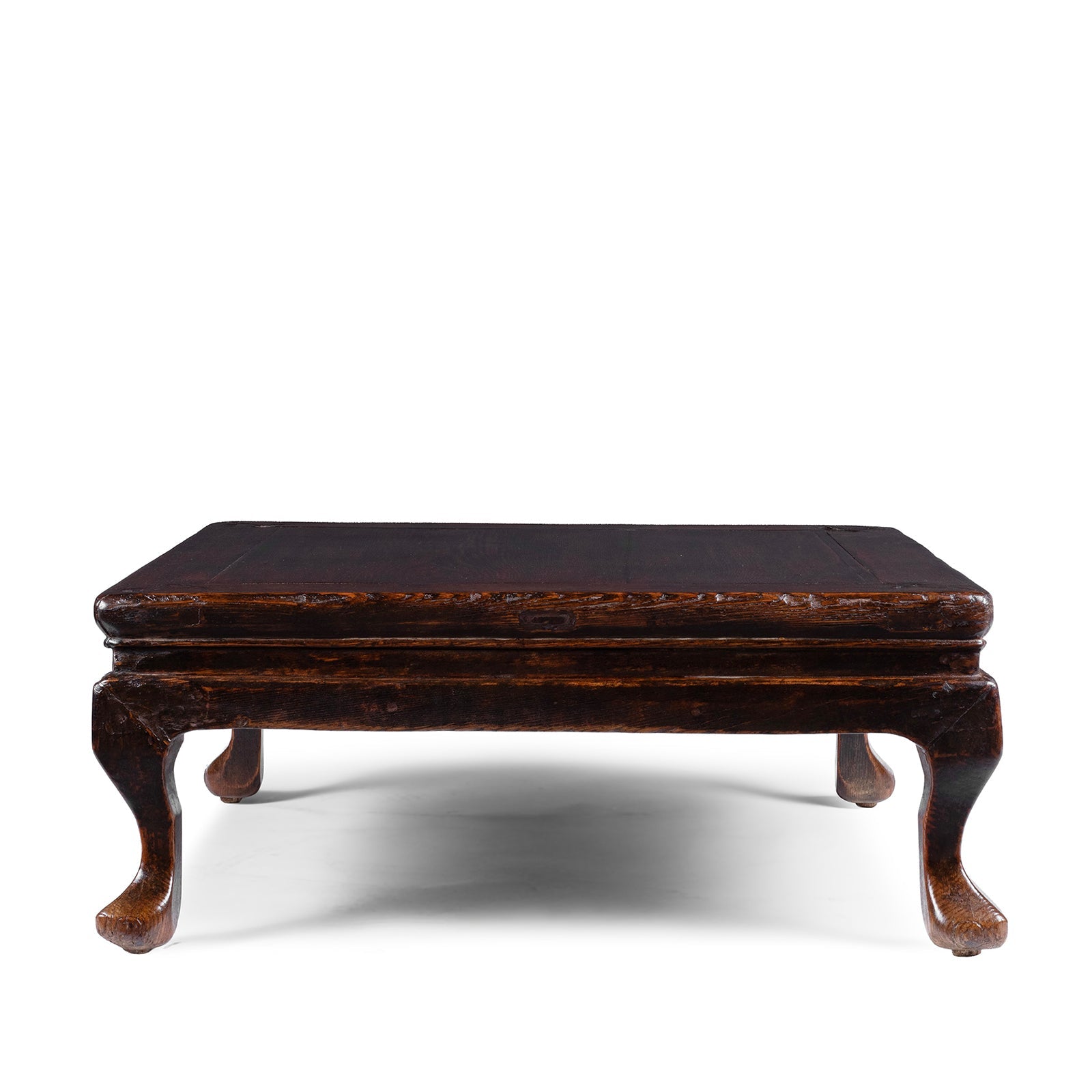 Square Kang Coffee Table From Shanxi - 19th Century