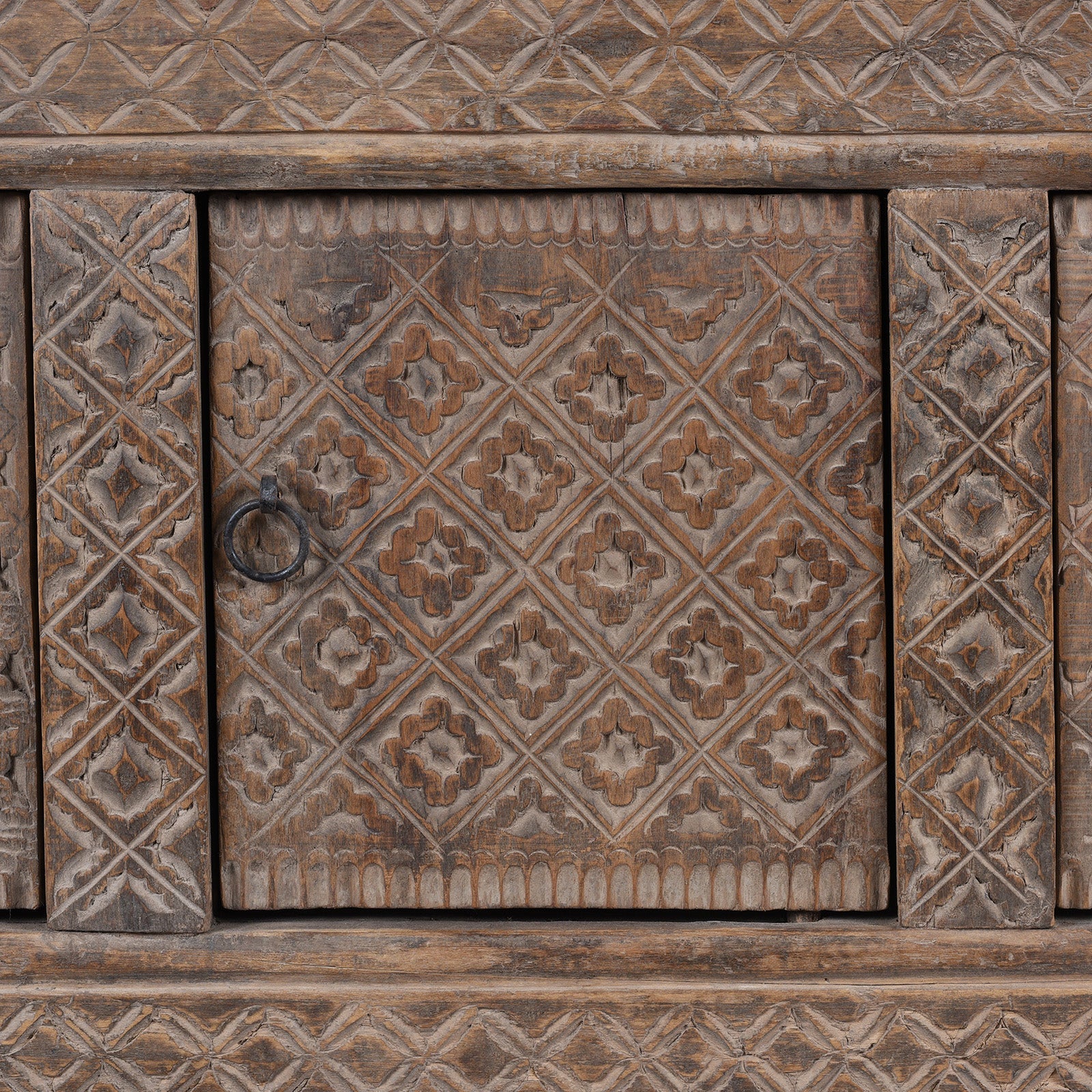 Low Sideboard From Xinjiang - 19th Century