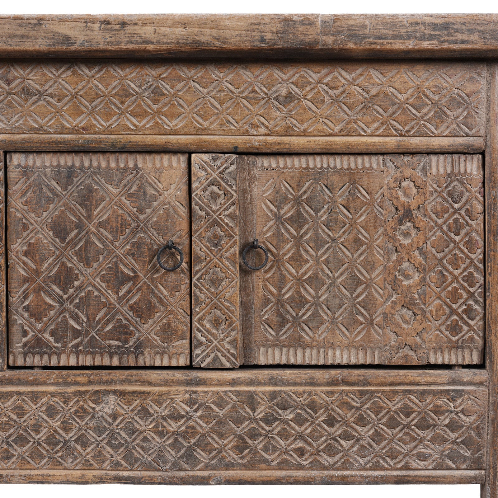 Low Sideboard From Xinjiang - 19th Century
