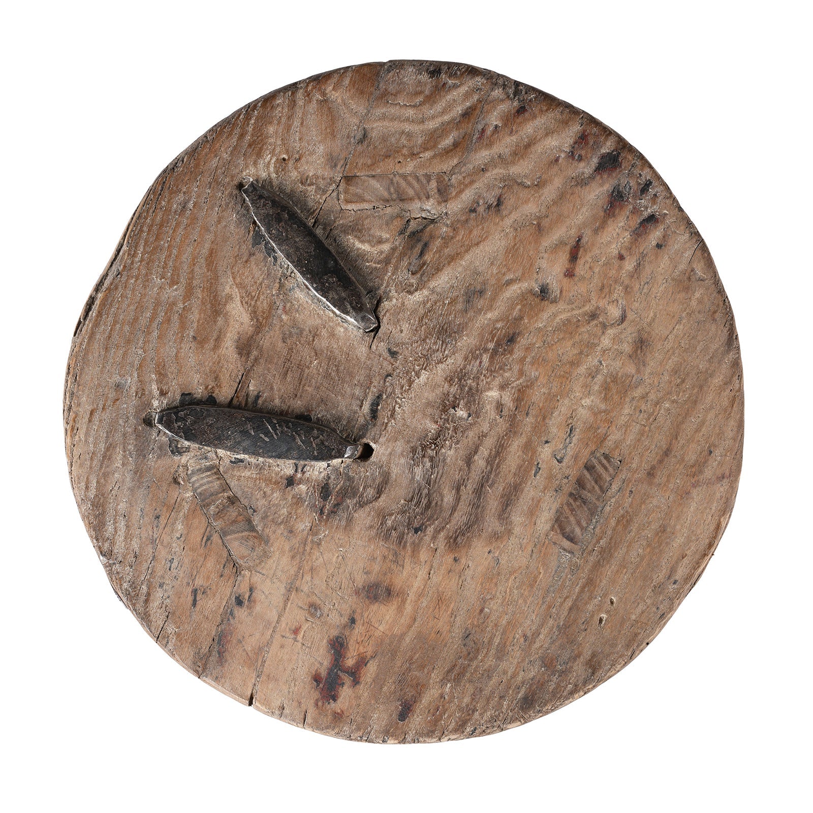 Farmers Milking Stool From Shanxi Province - Ca 1900