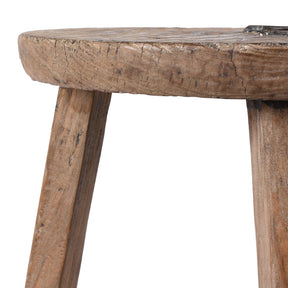 Farmers Milking Stool From Shanxi Province - Ca 1900