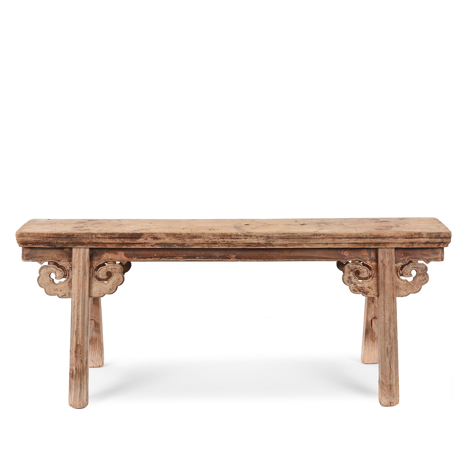 Chinese Spring Bench From Shanxi - 19th Century