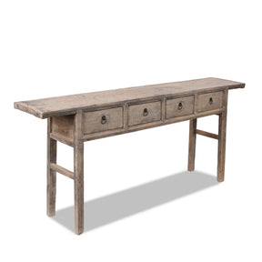 4 Drawer Altar Table From Shanxi - 19thC