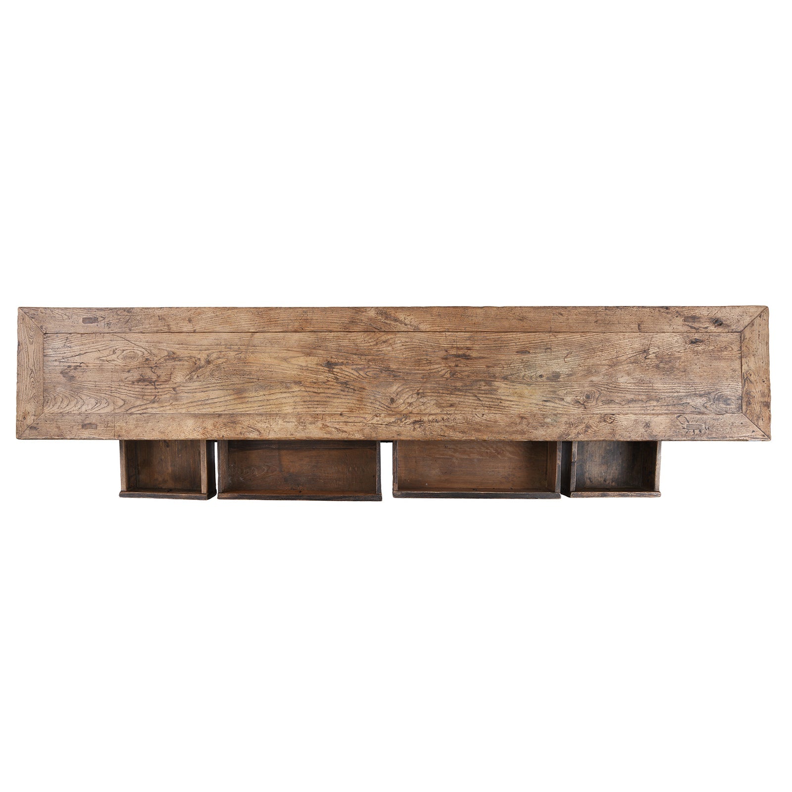 Antique 7 Drawer Console Table - 19th Century
