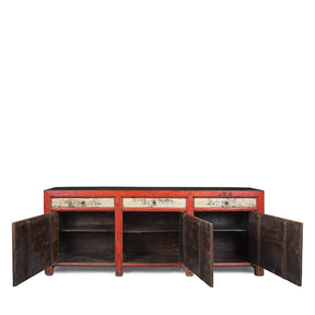 Painted Sideboard From Qinghai - Ca 1916
