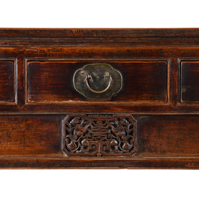 Camphor Sideboard From Tianjin - 19th Century