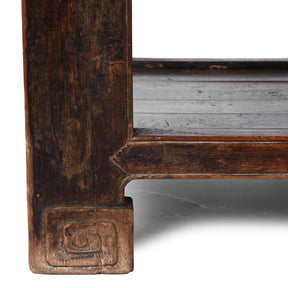 Camphor Sideboard From Tianjin - 19th Century