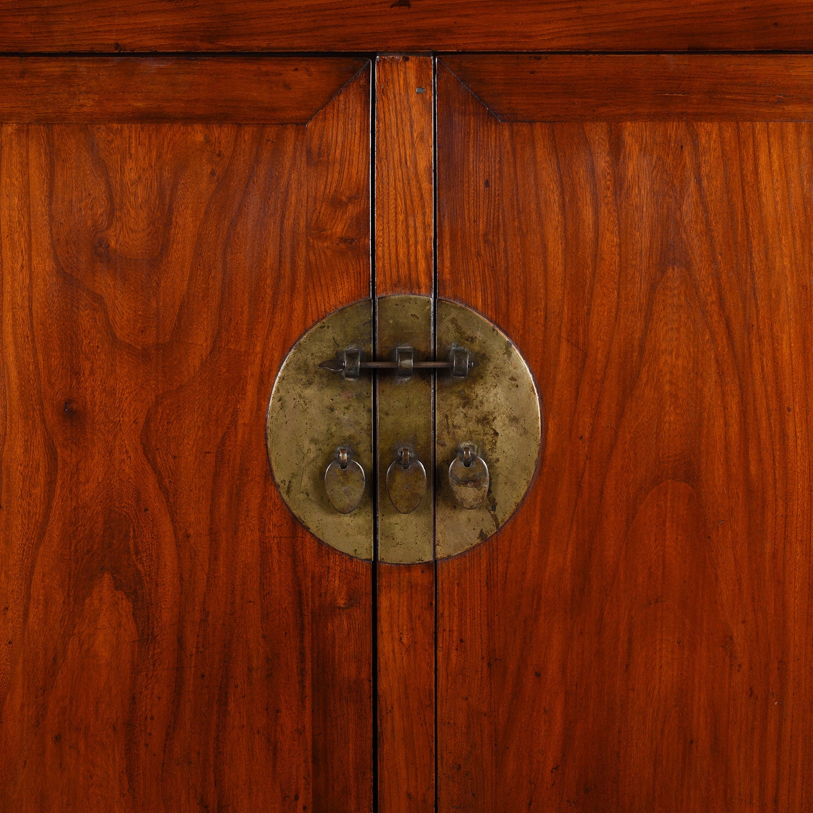 Chinese Elm Compound Cabinet From Beijing - 19th Century
