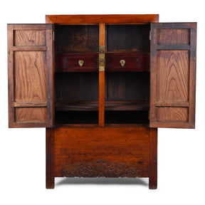Chinese Elm Compound Cabinet From Beijing - 19th Century