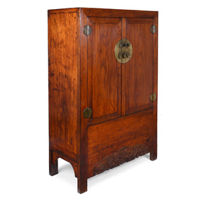 Chinese Elm Compound Cabinet From Beijing - 19th Century