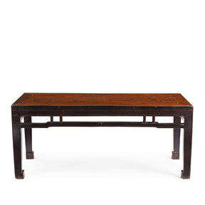 Red Elm Bench / Coffee Table From Jiangsu - 19th Century