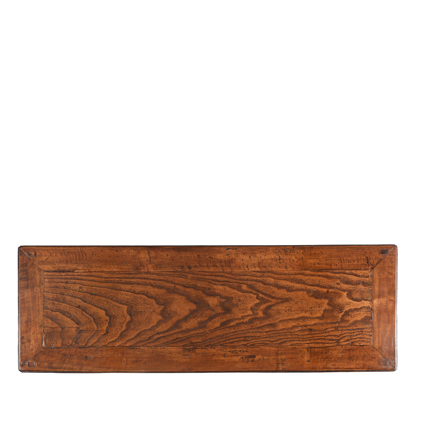 Red Elm Bench / Coffee Table From Jiangsu - 19th Century