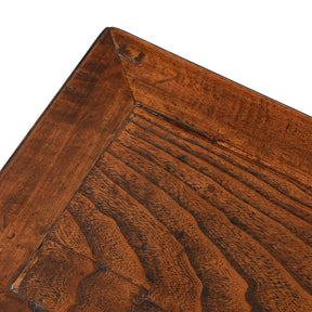 Red Elm Bench / Coffee Table From Jiangsu - 19th Century