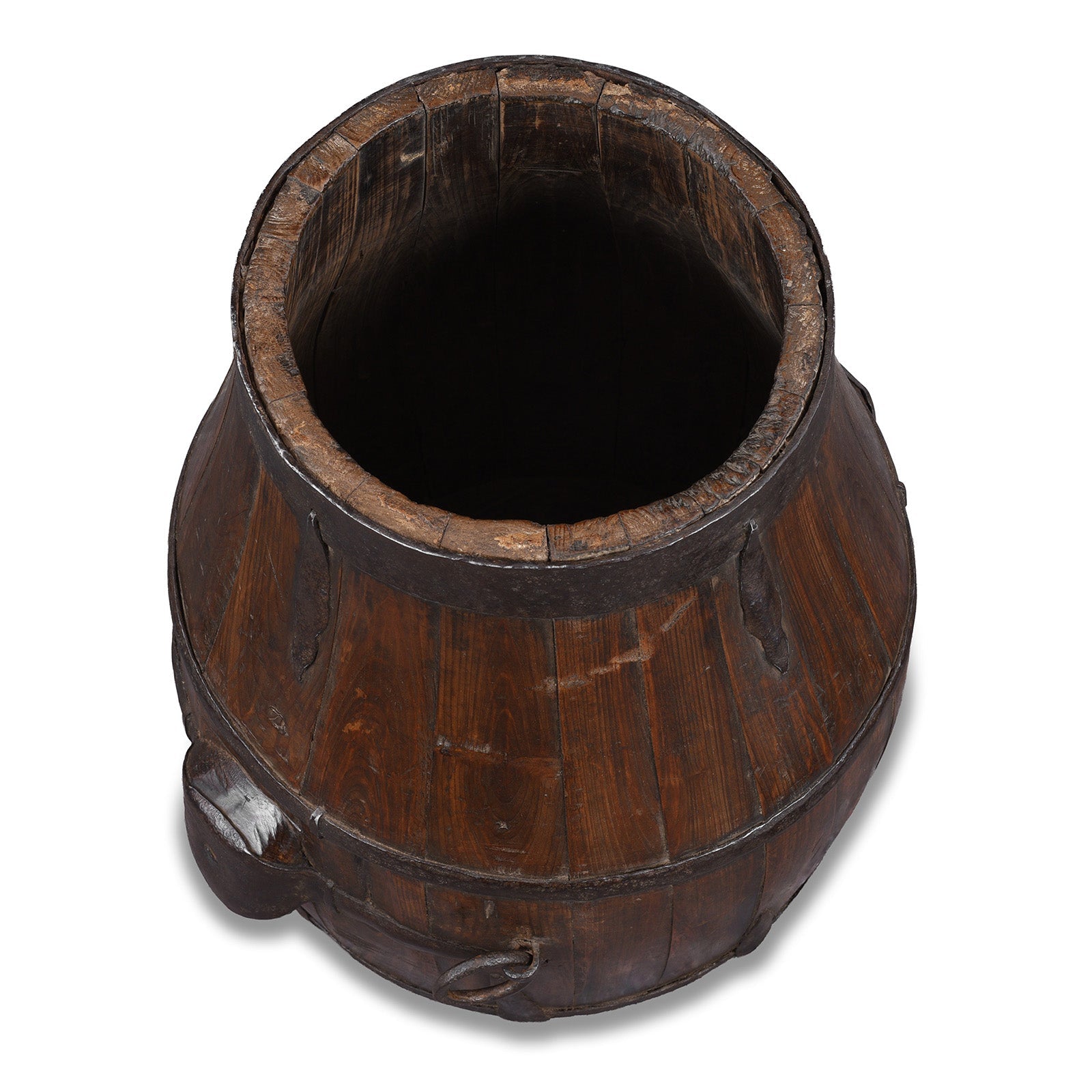 Elm Rice Measure From Shanxi - Ca 1910