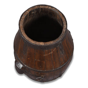 Elm Rice Measure From Shanxi - Ca 1910