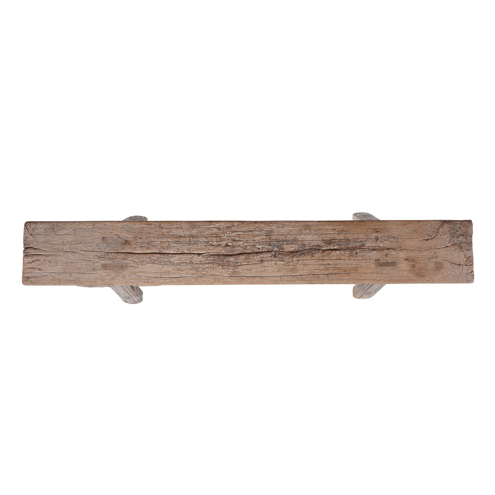 Chinese Elm Spring Bench From Shanxi Province - 19th Century