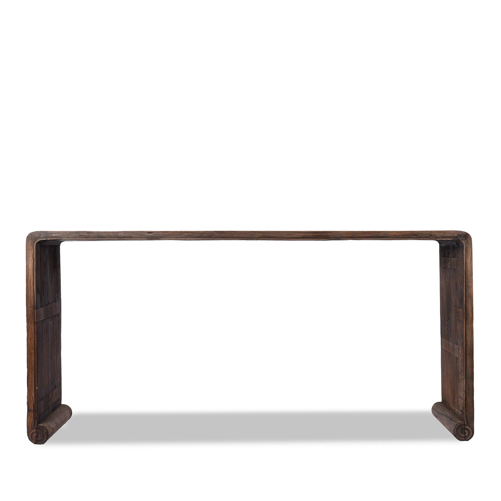Bleached Rustic Ribbon Console Table
