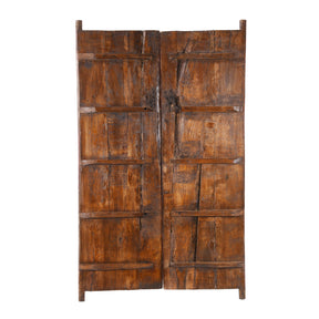 Painted Tiger Doors From Qinghai