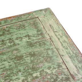 Green 6 Door Sideboard Made From Reclaimed Wood